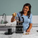 3-in-1 Food Processor & Blender with 5 Automatic Programs: Blend, Max Blend, Chop, Mix, Puree, 1.8L Bowl, 2.1L Jug, 700ml Cup, 1200W, Dishwasher Safe Parts, Auto-iQ, Black… - Image 4