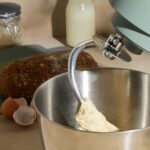 EK5234PTEAL Go Bake Stand Mixer- Large Electric Whisk with 4L Stainless Steel Bowl, 8 Speeds and Pulse Function, Mixing Beater, Dough Hook, and Whisk Attachments,… - Image 6