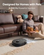 X10 Pro Omni Robot Vacuum Cleaner With Mop, Incredible Suction, Dual Mops with 12 mm Auto-Lift and Carpet Detection, AI Obstacle Avoidance, Auto Mop Washing&Drying,… - Image 5