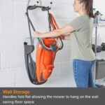 Flymo EasiGlide 360 Hover Collect Lawn Mower – 2000W Motor, 36cm Cutting Width, 26 Litre Grass Box, Folds Flat, 10m Cable Length, Orange and Grey - Image 6