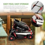 Cordless Lawnmower 20V – Brushless Motor Lawn Mower with 4.0Ah Battery & Charger – 33cm Width, 5 Heights, Mini Lawn Mower for Small Garden – Battery Operated Lawnmower -… - Image 7