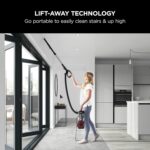 Corded Upright Vacuum Cleaner 1.1L with Lift-Away Technology, Pet Model, LED Headlights, Anti-Allergen, 8m Cord, 750W, Pet, Crevice & Multi-Surface Tools, Red/Black, NV602UKT - Image 3