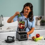 3-in-1 Food Processor & Blender with 5 Automatic Programs: Blend, Max Blend, Chop, Mix, Puree, 1.8L Bowl, 2.1L Jug, 700ml Cup, 1200W, Dishwasher Safe Parts, Auto-iQ, Black… - Image 3
