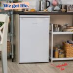 Russell Hobbs Under Counter Larder Fridge 127 Litre with Adjustable Thermostat & Feet, 3 Removable Shelves, Internal LED Light, Reversible Door, White, 2 Year Guarantee… - Image 6