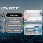 TSFG1385W Upright Tall Freezer – Freestanding with 170L - Image 4