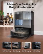 X10 Pro Omni Robot Vacuum Cleaner With Mop, Incredible Suction, Dual Mops with 12 mm Auto-Lift and Carpet Detection, AI Obstacle Avoidance, Auto Mop Washing&Drying,… - Image 4