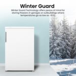 FV105D4BW21 56cm Under Counter Freezer  82 litre - Image 9