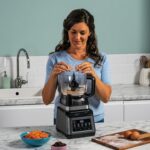 3-in-1 Food Processor & Blender with 5 Automatic Programs: Blend, Max Blend, Chop, Mix, Puree, 1.8L Bowl, 2.1L Jug, 700ml Cup, 1200W, Dishwasher Safe Parts, Auto-iQ, Black… - Image 9