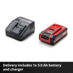 Power X-Change 18/30 Cordless Lawnmower with Battery and Charger – 18V, Brushless Motor, 30cm Cutting Width, 25L Grass Box, 3 Cutting Heights – GE-CM 18/30 Li Battery… - Image 9