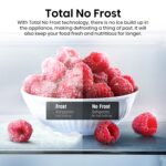 RB390N4WWE 60 cm Freestanding 60/40 Fridge Freezer – 304 litre Capacity – Total No Frost – Non-Plumbed Water Dispenser – White – F Rated - Image 6
