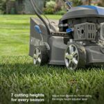 16″ / 40cm Petrol Lawnmower, 139cc 4-Stroke Engine, Hand Push, 7 Cutting Heights 25-75mm, 40L Grass Bag – 3 Year Warranty - Image 4
