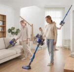 Akitas V8 3-in-1 Cordless Hoover Vacuum Cleaner Handheld & Upright Lightweight 22.2 V 150 W, Rechargeable Lithium Battery for Floors Carpets and Pet Hair - Image 4