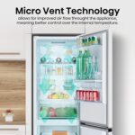 RB390N4WWE 60 cm Freestanding 60/40 Fridge Freezer – 304 litre Capacity – Total No Frost – Non-Plumbed Water Dispenser – White – F Rated - Image 7