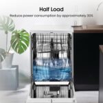 Hisense HS622E90WUK Freestanding Standard Dishwasher 85cm High – E Rated, White, 24 x 23 x 33 inches (L x W x H) [Energy Class E] - Image 7