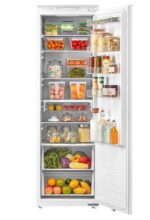 CITDLFR177 Large Built-In Integrated Larder Fridge in White – 304 Litre – 6 Adjustable Shelves, 2 Vegtable Draws – Reversible Door – Temperature Control – External LED… - Image 3