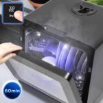 Table Top Dishwasher DW5 BK 950W Compact Tabletop Dish Washer Mini 5L Dishwashers with 8 Wash Cycles Electric Countertop Cleaner for Quick Eco Cleaning Plates Glass… - Image 7