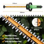 WORKPROX 20 V Cordless Hedge Trimmer, 510 mm Long Reach Battery Hedge Trimmer with Multi-directional - Image 3