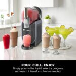 SLUSHi Frozen Drinks Maker, Create Slush, Frozen Cocktails, Frappé, Milkshakes & Frozen Juice, No Ice or Preperation Needed, WhisperChill Technology, 1.9l Capacity, Blue &… - Image 3