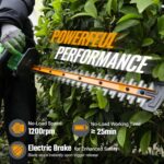 WORKPROX 20 V Cordless Hedge Trimmer, 510 mm Long Reach Battery Hedge Trimmer with Multi-directional - Image 4