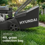 16″ / 40cm Petrol Lawnmower, 139cc 4-Stroke Engine, Hand Push, 7 Cutting Heights 25-75mm, 40L Grass Bag – 3 Year Warranty - Image 3