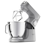 Chef Baker Silver KVC85.004BK, Stand Mixer with Integrated Scale, 3 Stainless Steel Mixing Hooks and Rubber Whisk, 5L and 3.5L Bowls, 1200W, Black - Image 10