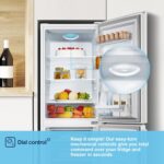 Fridgemaster MC50175A 50cm Freestanding 60/40 Fridge Freezer – 175-litre capacity with Crisper box – Reversible Door – LED Lighting- 4 Star Freezer Rating – White – E Rated - Image 7