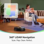 Vexilar W9 Robot Vacuum Cleaner with Mop,8000Pa Robotic Vacuum with LiDAR Navigation,15 No-go Zones, 150 Min Max Runtime, App Control, 3-in-1 Sweep and Mop Robot for Pet Hair,… - Image 2