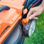 24V 34cm Cordless Lawnmower Plus Spare Battery, MX 24V 4.0Ah Lithium Ion Battery and Fast Charger – With Rear Roller (34cm Mower) - Image 3