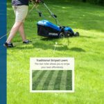 15” / 38cm 1600w Electric Lawnmower with Rear Roller with Mulching Feature 40 Litre Collection Bag and 5 Cutting Heights with 10m Power Cable - Image 5