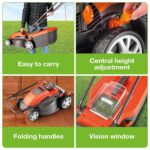 Speedi-Mo 360VC Electric Rotary Lawn Mower, 1500W, 36cm Cutting Width, 40 L Grass Box, 967663301 - Image 7