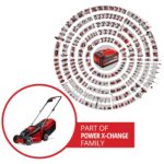 Power X-Change 18/30 Cordless Lawnmower with Battery and Charger – 18V, Brushless Motor, 30cm Cutting Width, 25L Grass Box, 3 Cutting Heights – GE-CM 18/30 Li Battery… - Image 2