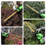 WORKPROX 20 V Cordless Hedge Trimmer, 510 mm Long Reach Battery Hedge Trimmer with Multi-directional - Image 9