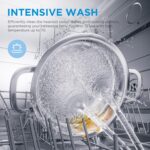 with 10 Place Settings, Wi-Fi Connected, 45 cm Width, 44dB Silence, Intensive Wash & Adjustable Basket, Stainless Steel-MDWEF1034D(SS) [Energy Class C] - Image 5