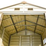 StoreAll 8 x 6 (4.12 m2) Plastic Garden Storage Shed with 1 Fixed Window & Metal Foundation Kit, Strong Metal Roof Structure Fire Retardant and Maintenance-Free Storage… - Image 8