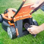 24V 34cm Cordless Lawnmower Plus Spare Battery, MX 24V 4.0Ah Lithium Ion Battery and Fast Charger – With Rear Roller (34cm Mower) - Image 4