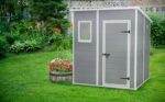 Garden Storage Shed 6 x 6 feet – Grey, 200.6 cm*183.5 cm*183.0 cm - Image 4