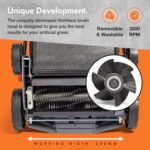 Artificial Grass Brush 1800W – Electric Lawn Sweeper Cleaner Machine, 45L Collection Bag, 12m Cable, 5 Adjustable Heights, 380mm Working Width, Foldable Handle - Image 4