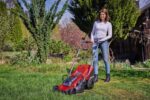 Electric Lawn Mower, 1600W, 37cm Cutting Width, 38L Large Capacity Grass Box, 5 Cutting Heights (20-60mm), Powerful Corded Lawnmower for Small to Medium Gardens Up to… - Image 2