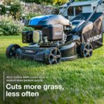 16″ / 40cm Petrol Lawnmower, 139cc 4-Stroke Engine, Hand Push, 7 Cutting Heights 25-75mm, 40L Grass Bag – 3 Year Warranty - Image 5
