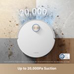 X50 Ultra Complete Robot Vacuum with Mop, 20000Pa, Conquers Obstacles Up to 6CM, Liftable Brush&Mops, 80°C Hot Water Washing, Anti-Tangling, Removable Mop, Dual Flex-Arm,… - Image 8