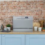 Hobbs RHTTDW6S Freestanding Compact Dishwasher, Eco mode, 6 place settings, Noise level: decibels 52 (Energy Class F), Silver - Image 2