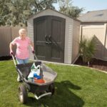 Lifetime 60190 7 x 7ft Heavy Duty Plastic Shed, Beige - Image 3