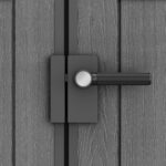 Keter Darwin Outdoor Apex Single Door Garden Storage Shed 6 x 4ft Grey Wood Look and Feel | Fade Free | All Weather Resistant | Safe and Secure | Zero Maintenance | 15 year… - Image 9
